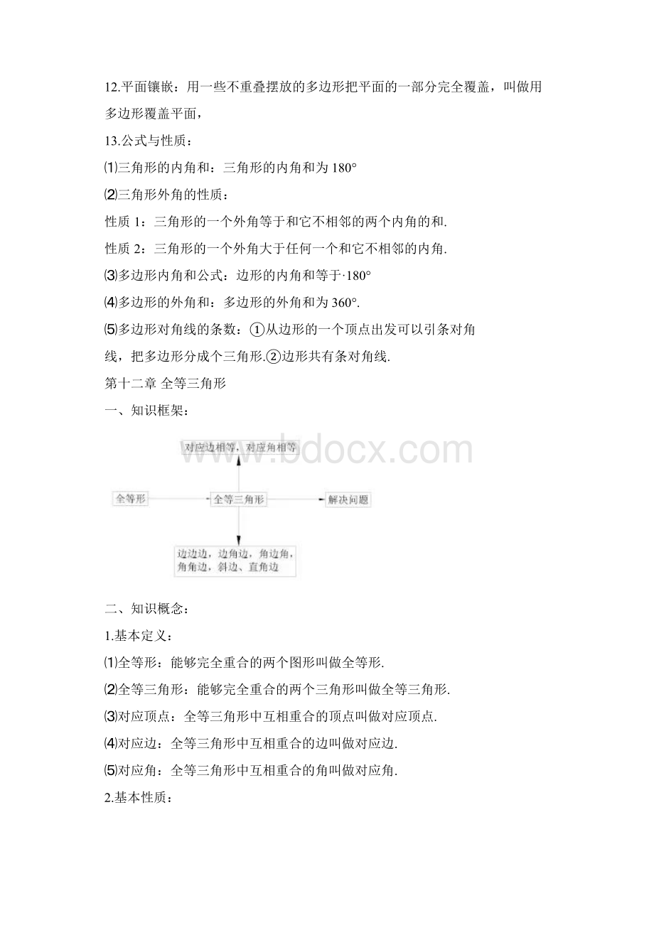 期中期末考前复习必备数学八上人教版知识点总结.docx_第2页