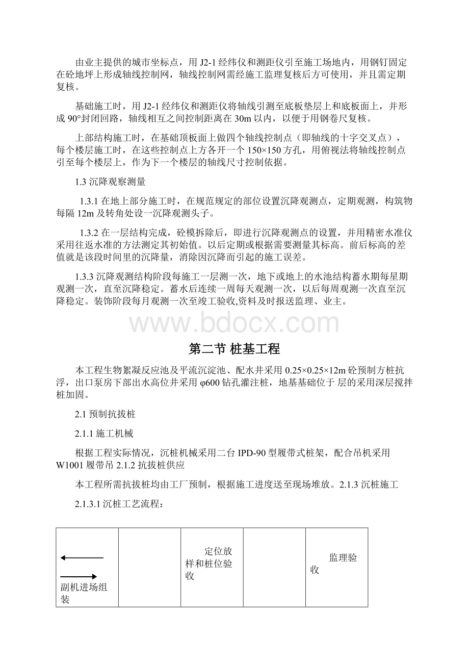 污水处理厂施工组织设计Word文档格式.docx_第2页