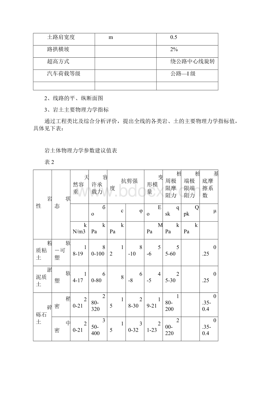 支挡及支挡结构课程设计Word文件下载.docx_第2页