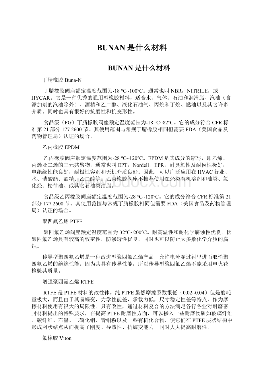 BUNAN是什么材料.docx_第1页