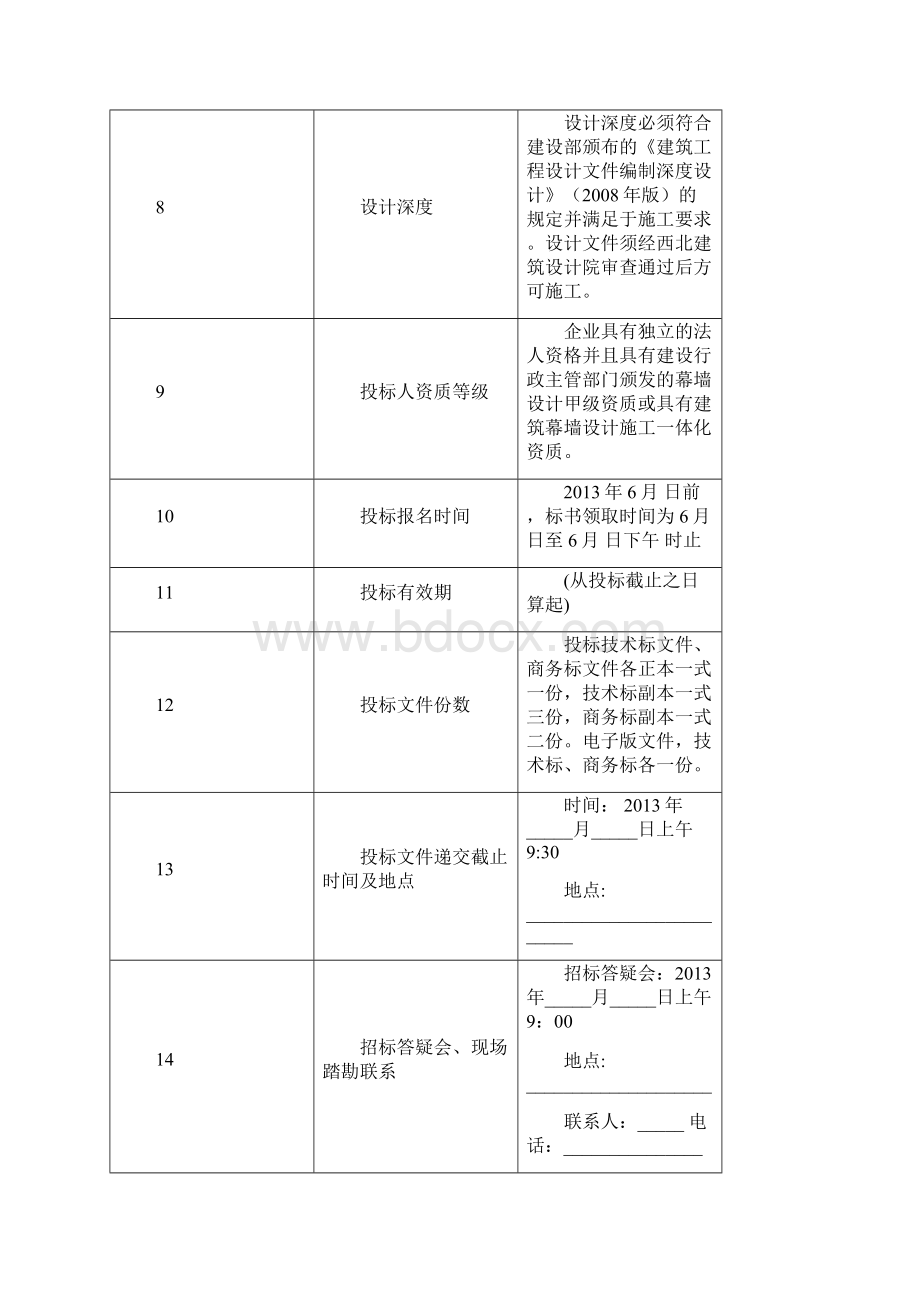 幕墙设计招标文件模板Word文档格式.docx_第3页