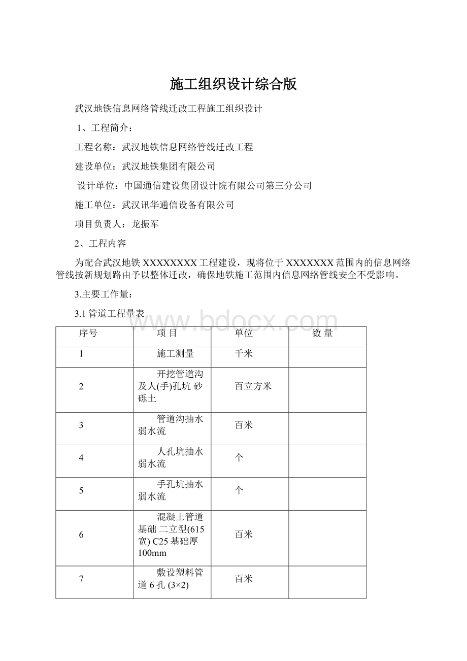 施工组织设计综合版Word格式文档下载.docx