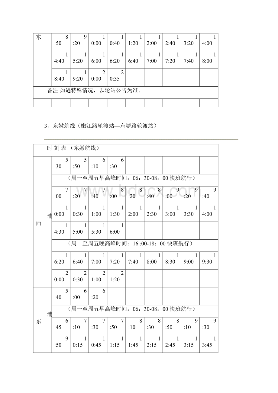 上海全部轮渡时刻表汇总.docx_第3页