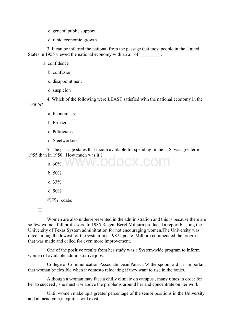 大学英语四级阅读理解试题及答案.docx_第3页