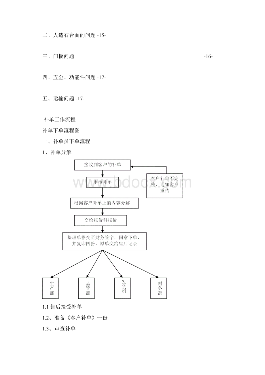 规章制度橱柜最新售后工作流程Word文件下载.docx_第2页