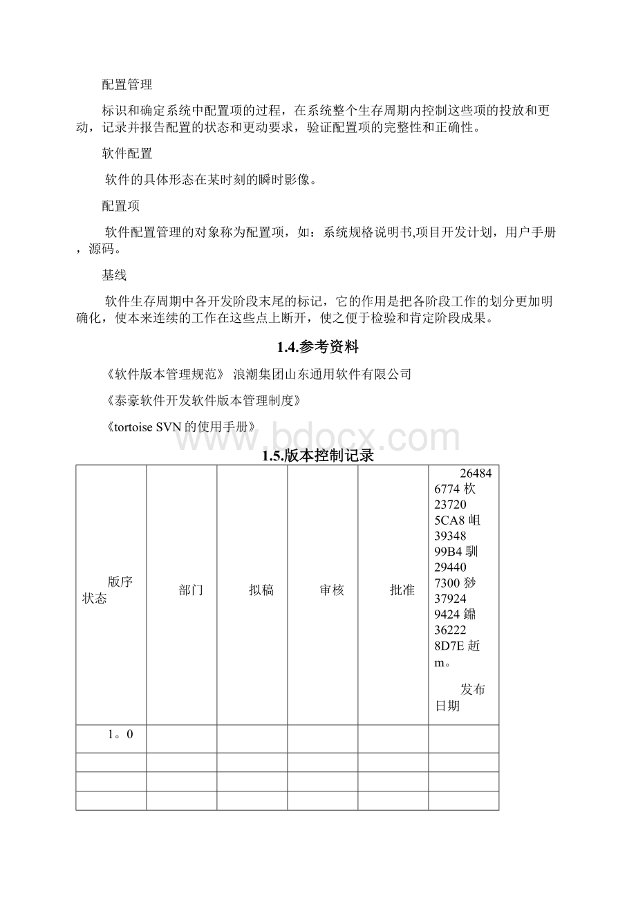 产品版本管理规范范本模板Word文档下载推荐.docx_第2页