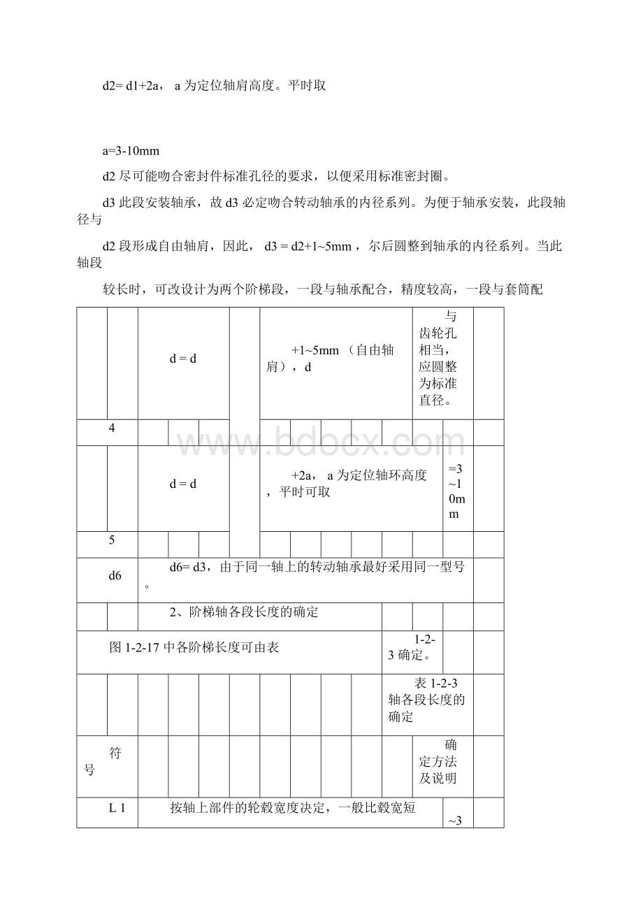 完整版减速器轴及轴上零件结构设计.docx_第2页