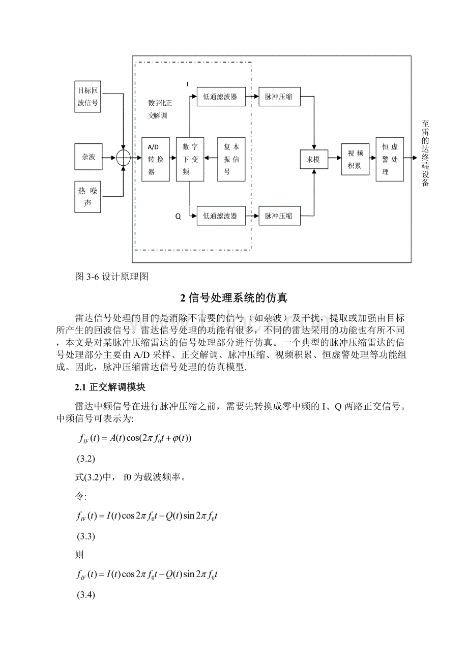 雷达信号处理的MATLAB仿真.docx_第2页