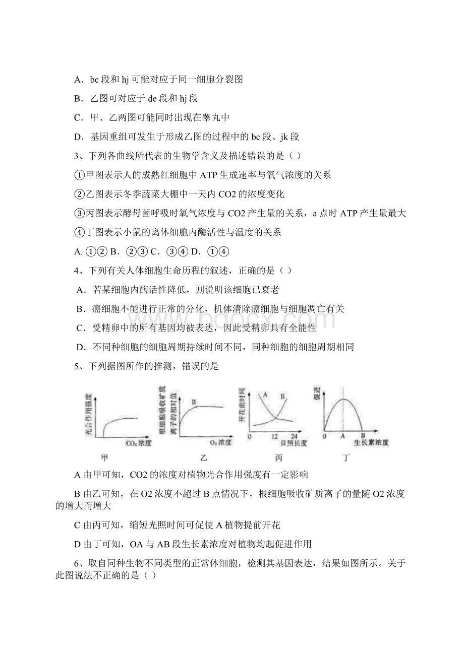 宁夏银川九中届高三上学期期中考试理科综合.docx_第2页