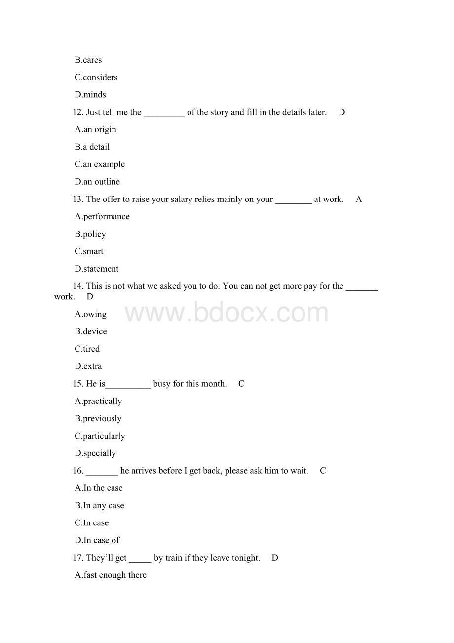 福师大学位英语考前辅导题库.docx_第3页