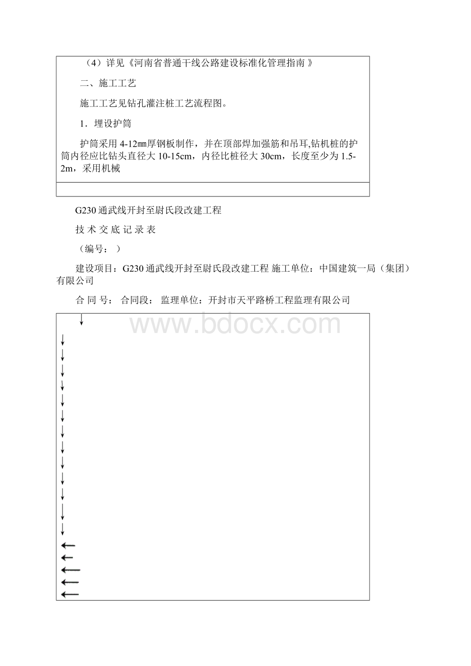 桥梁桩基技术交底记录表.docx_第3页