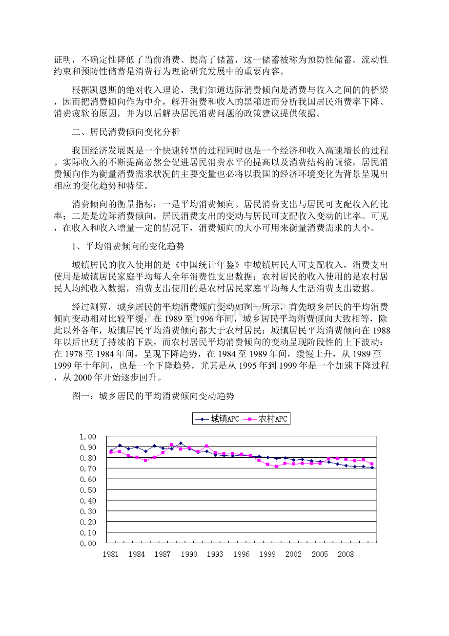 最新中国居民边际消费倾向变化的影响因素分析.docx_第2页