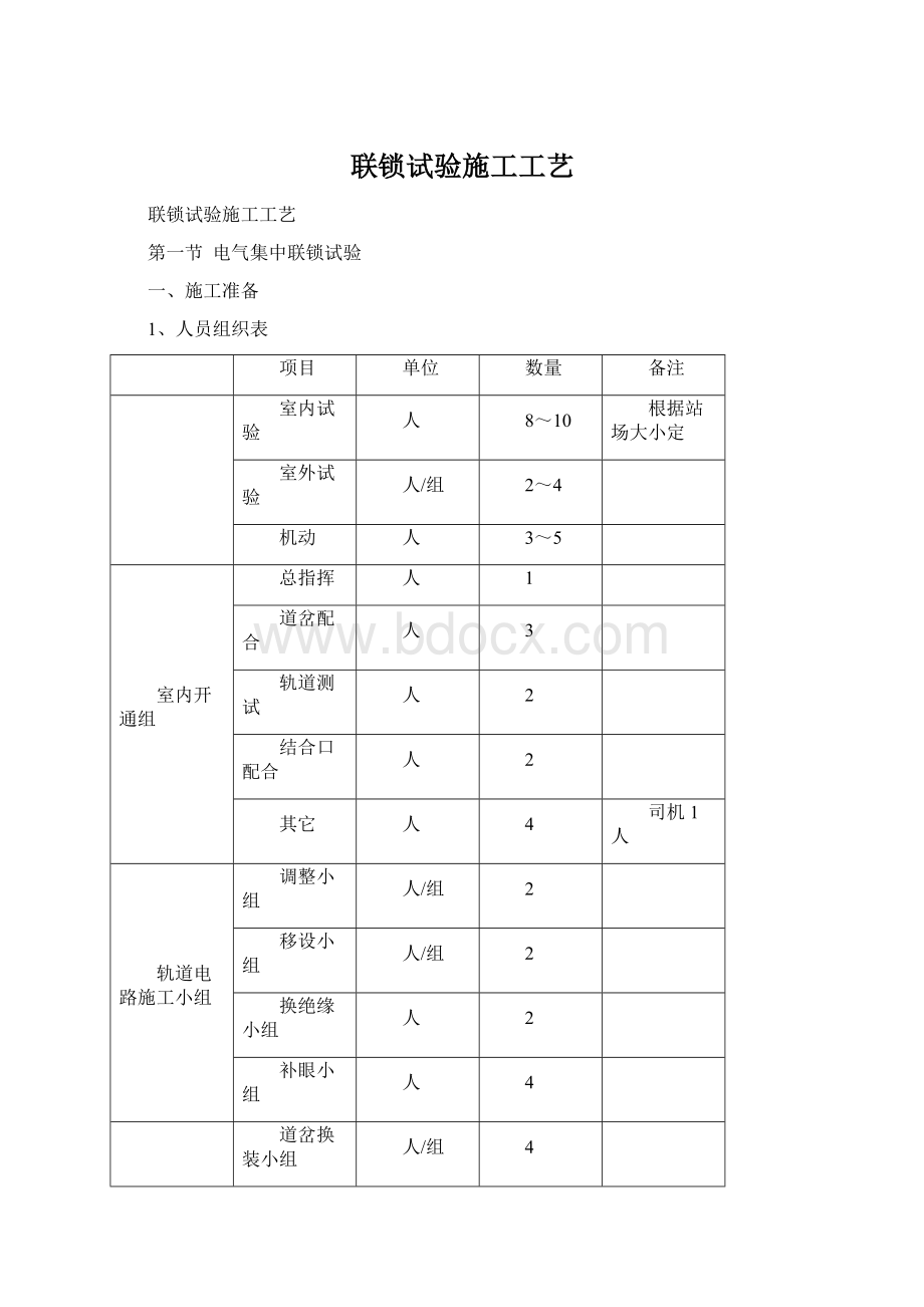 联锁试验施工工艺.docx_第1页