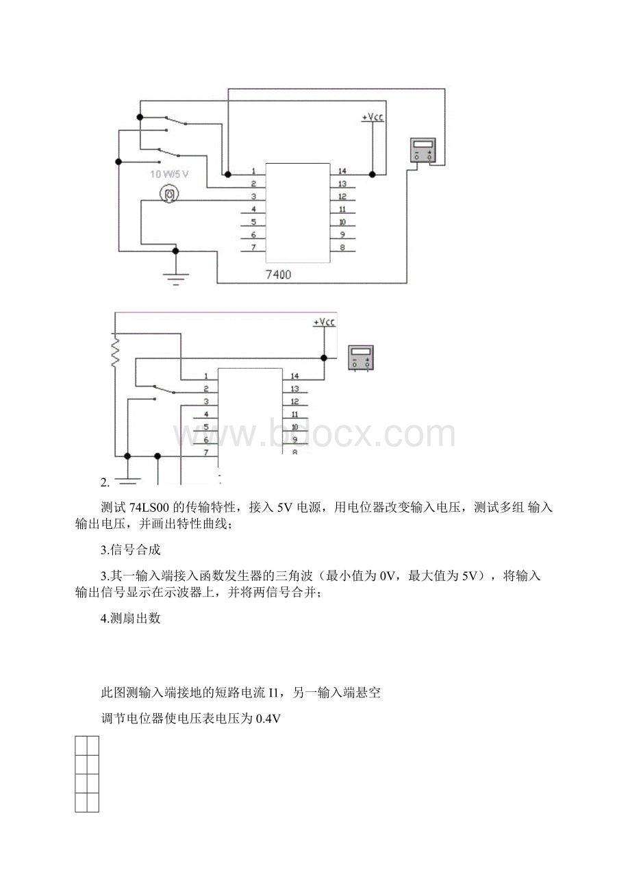 74LS00逻辑功能测试.docx_第2页