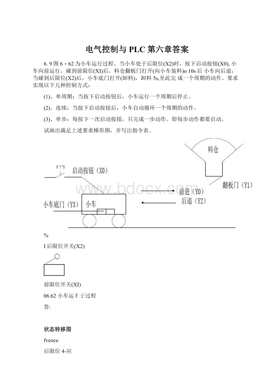 电气控制与PLC第六章答案.docx