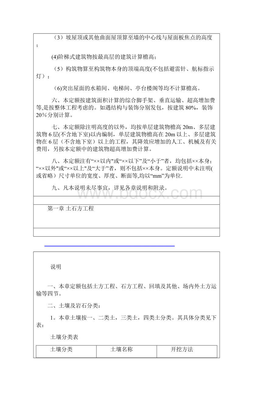 内蒙古房屋建筑与装饰工程预算定额.docx_第3页