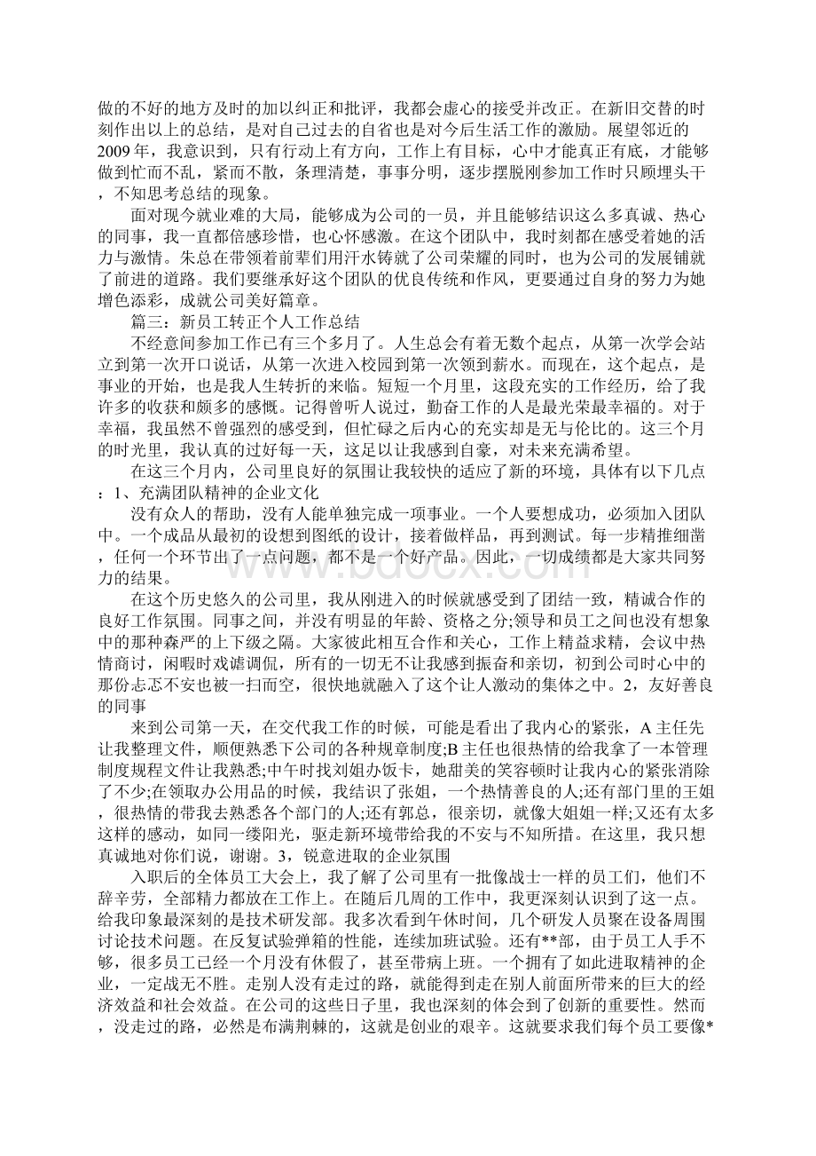 新员工转正个人工作总结.docx_第3页