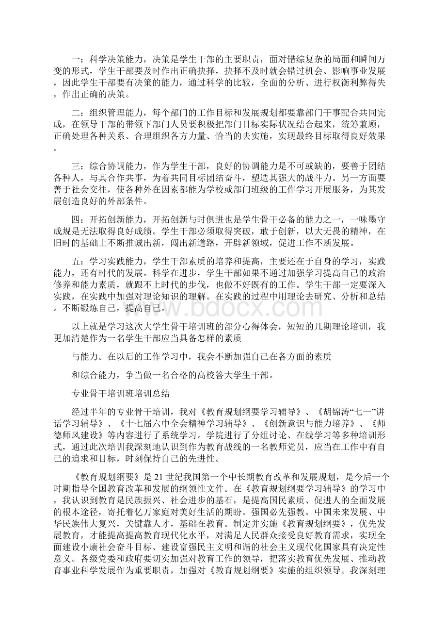 骨干医生培训工作总结文档格式.docx_第2页