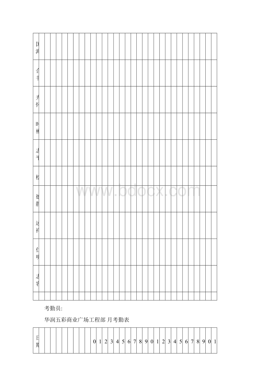 特殊工种考勤表.docx_第3页