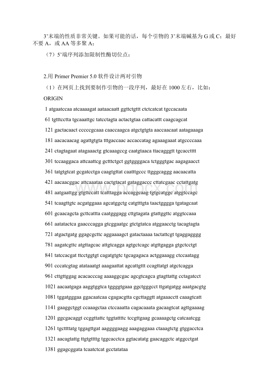 引物设计流程.docx_第2页