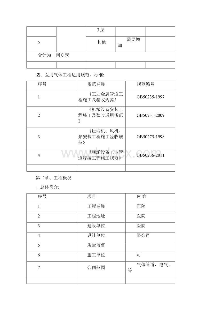 中心供氧呼叫系统施工方案Word下载.docx_第2页