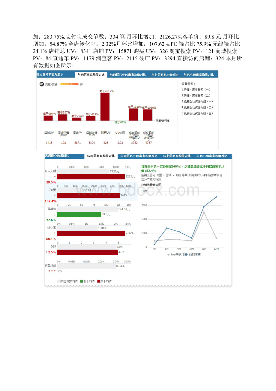 淘宝天猫电子商务企业运营经理述职报告及新年工作规划.docx_第2页