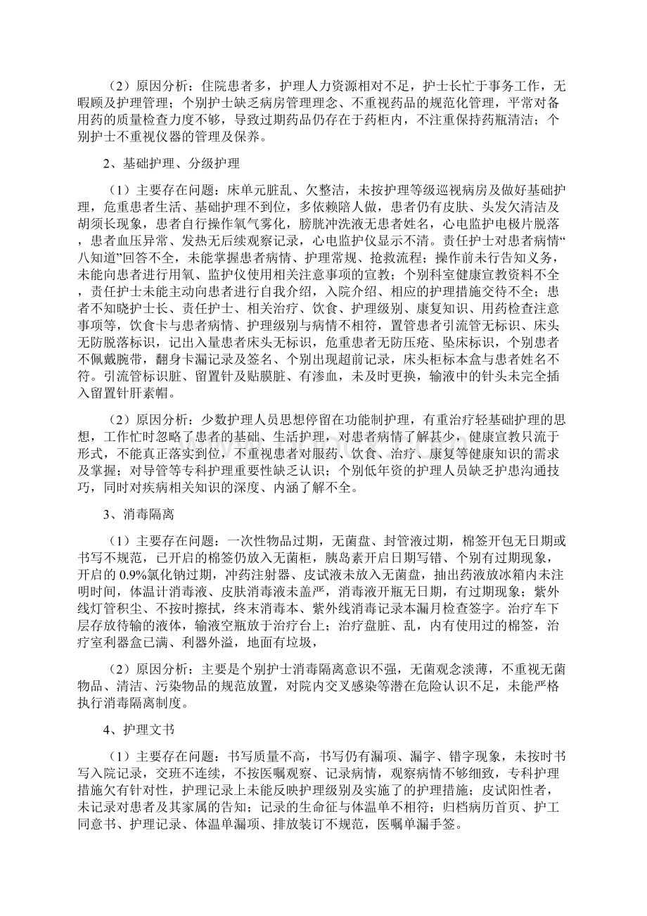 护理质量控制工作总结1.docx_第3页