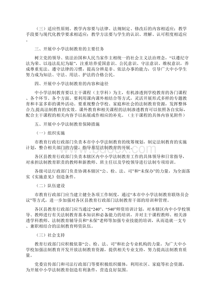 关于本市贯彻实施《中小学.docx_第2页