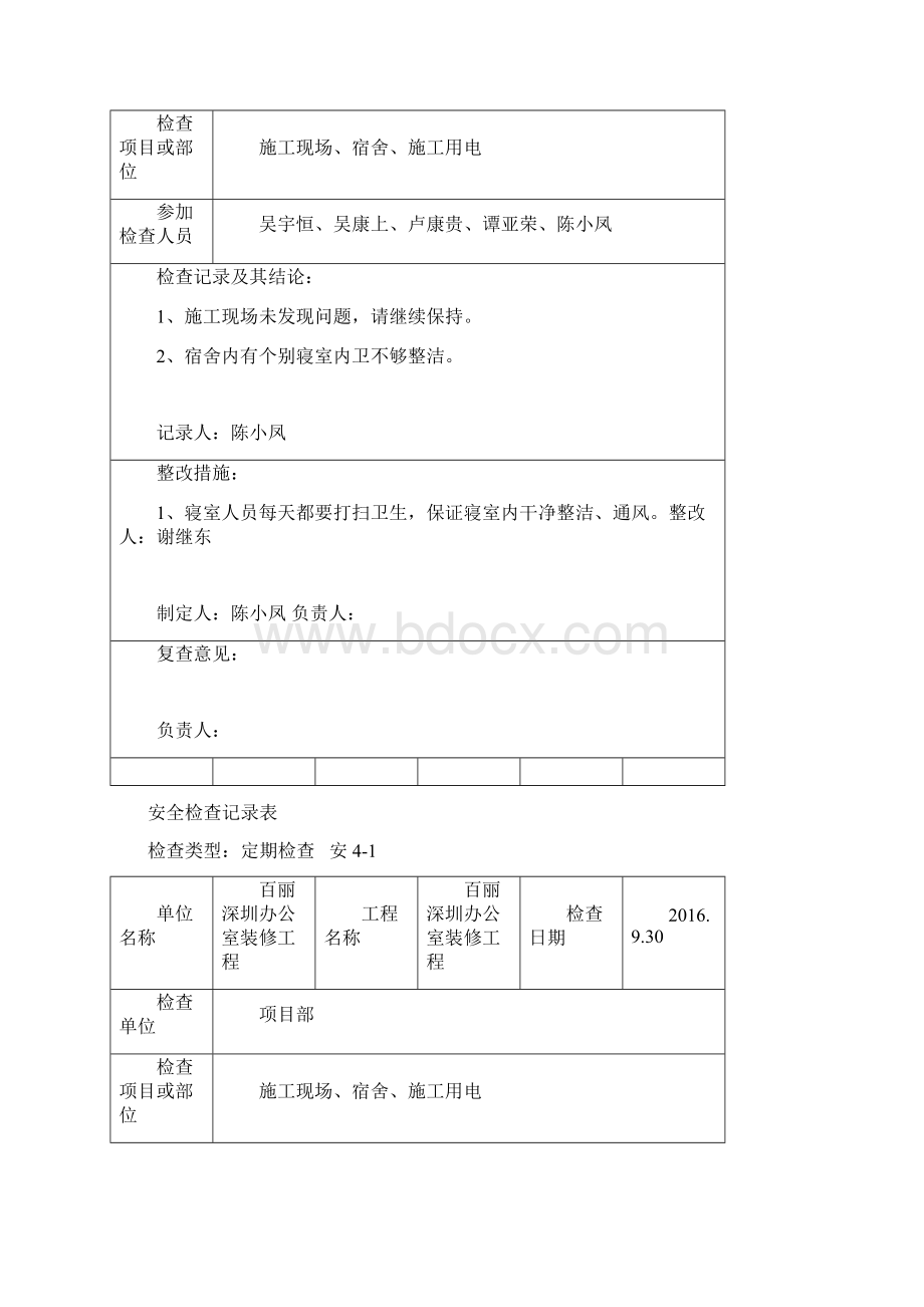 安全检查记录表.docx_第3页