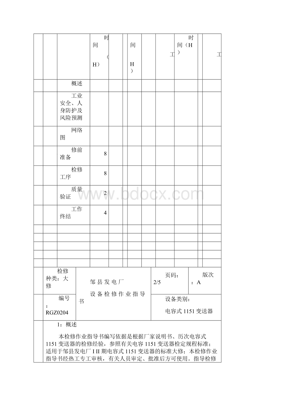 RGZ02041151变送器检修Word格式.docx_第2页