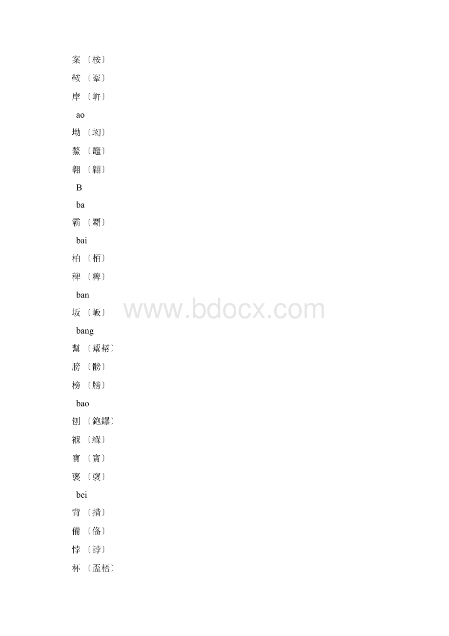 《第一批异体字整理表》1989年版.docx_第2页