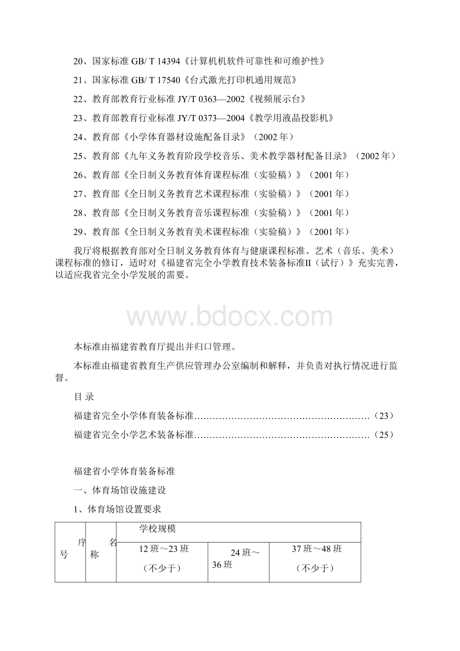 小学体育艺术装备标准文档格式.docx_第3页