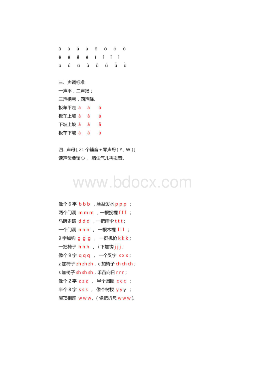 汉语拼音读法大全.docx_第2页