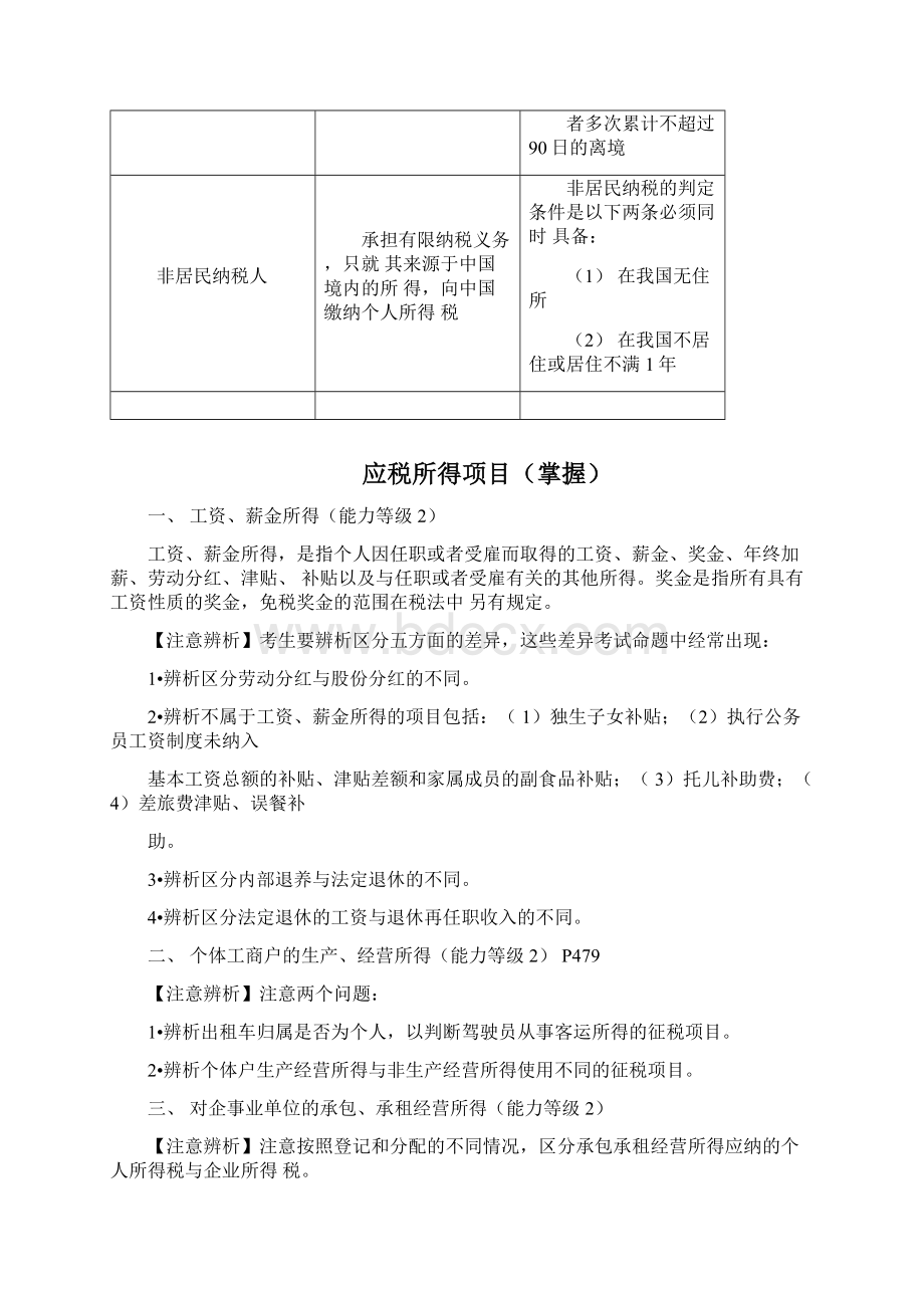 CPA《税法》之个人所得税要点.docx_第2页