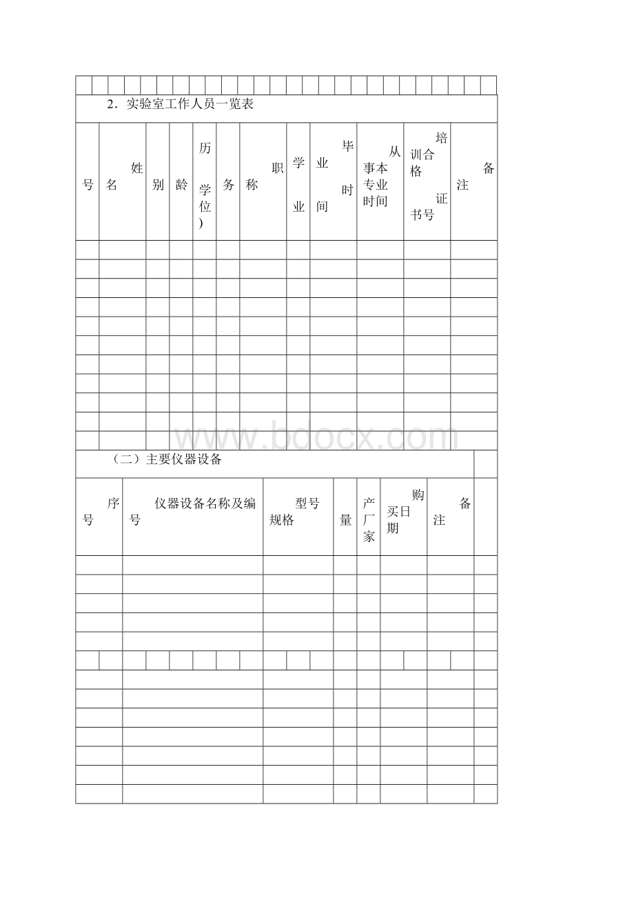 基因扩增检验实验室技术审核申请书.docx_第3页