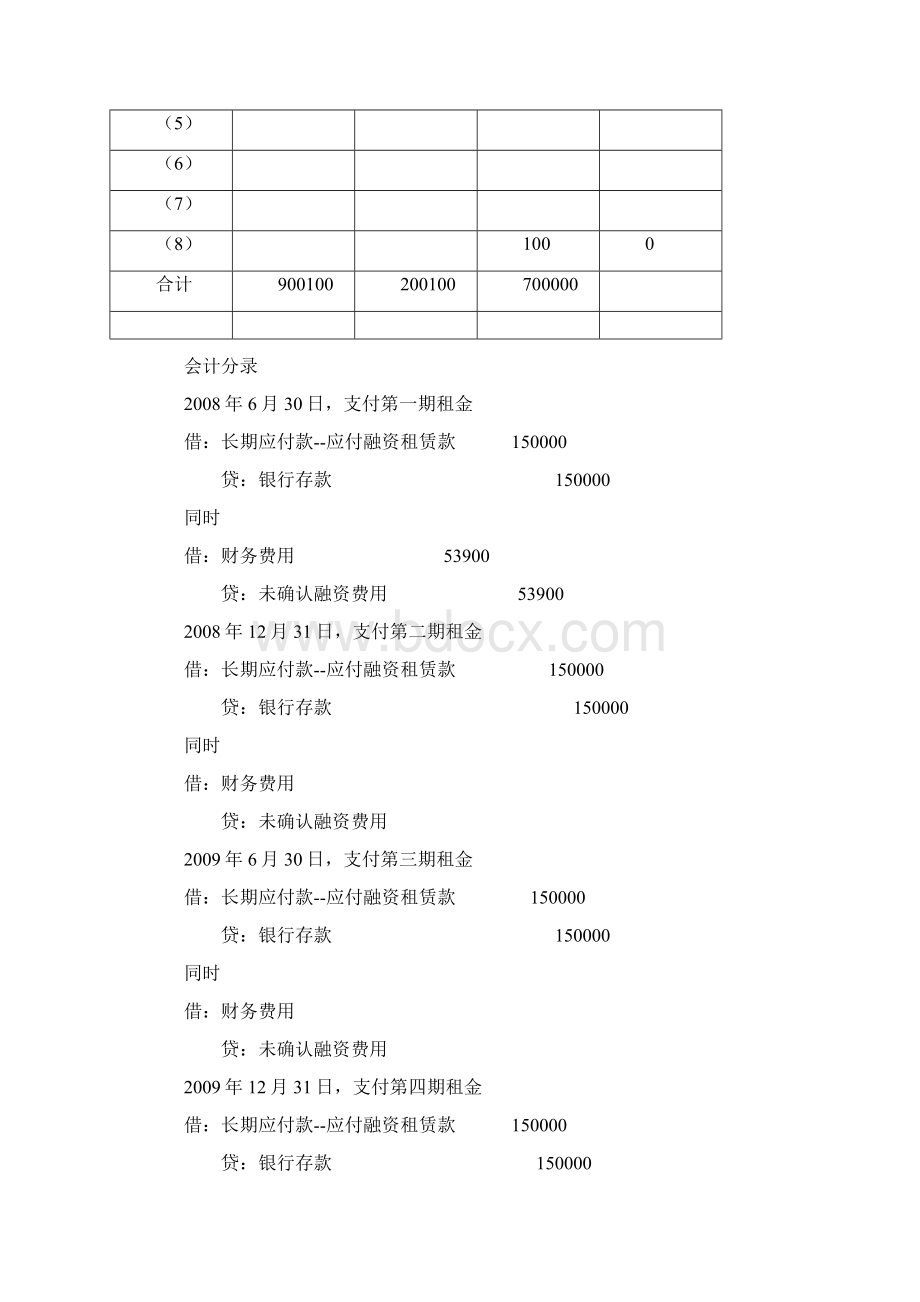 融资租赁例题.docx_第3页