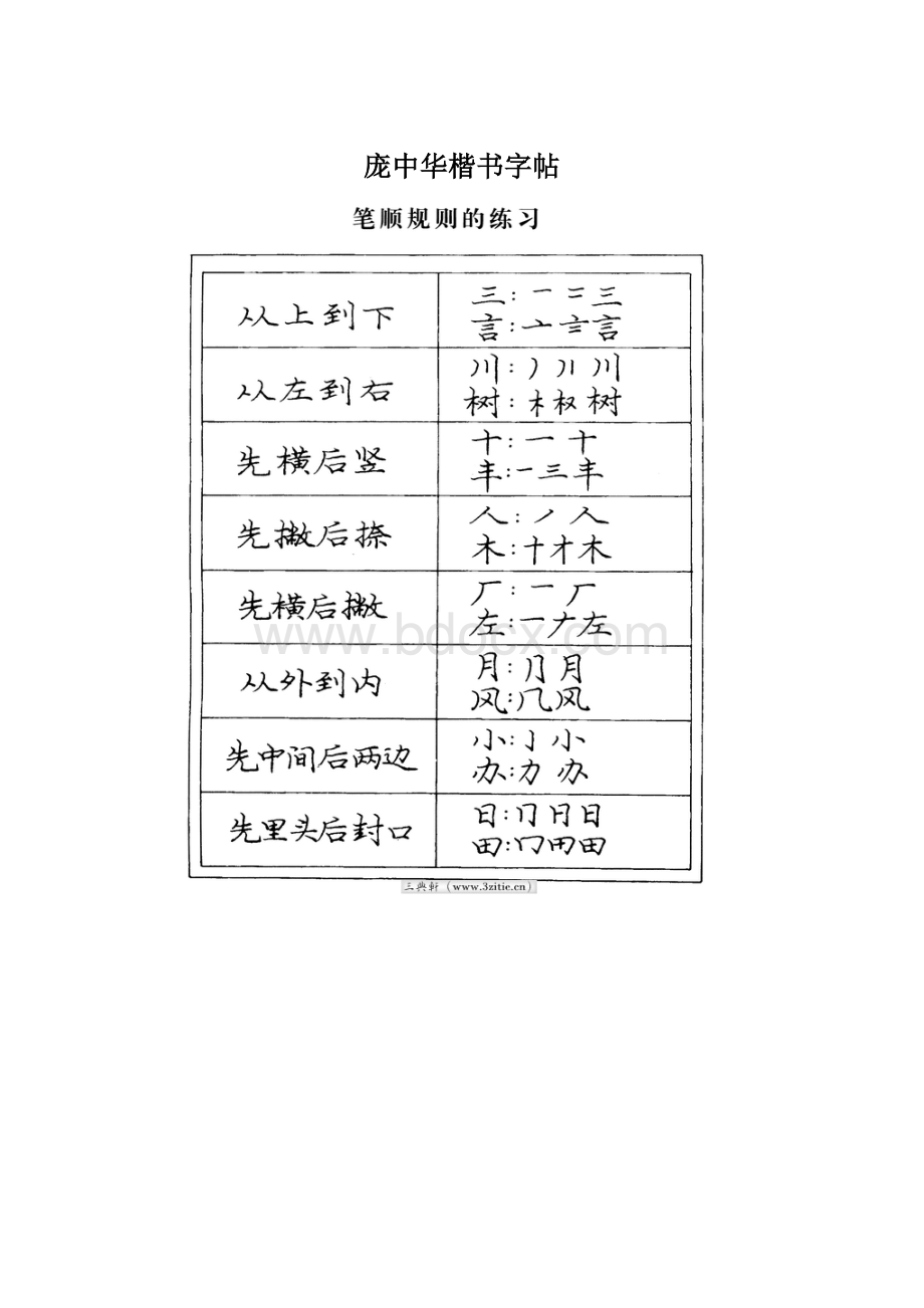 庞中华楷书字帖.docx_第1页