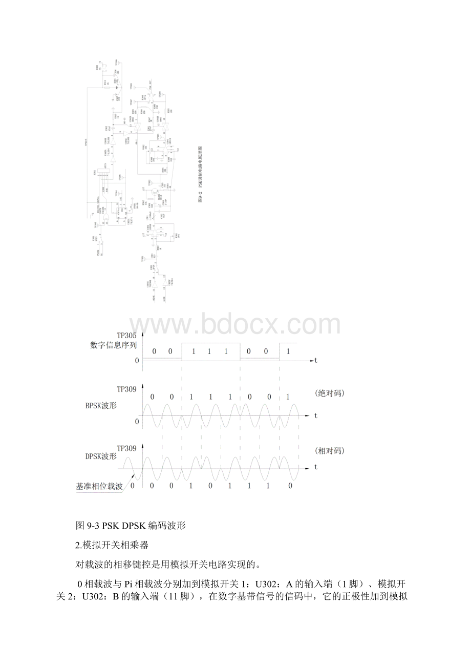 实验八二相PSKDPSK调制实验.docx_第3页