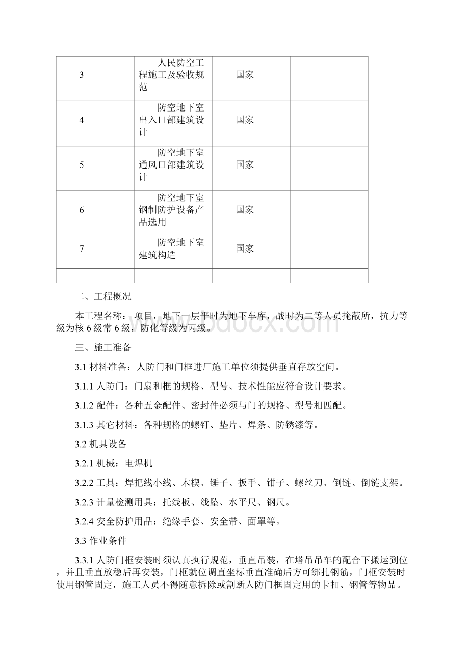 人防门安装施工方案.docx_第2页