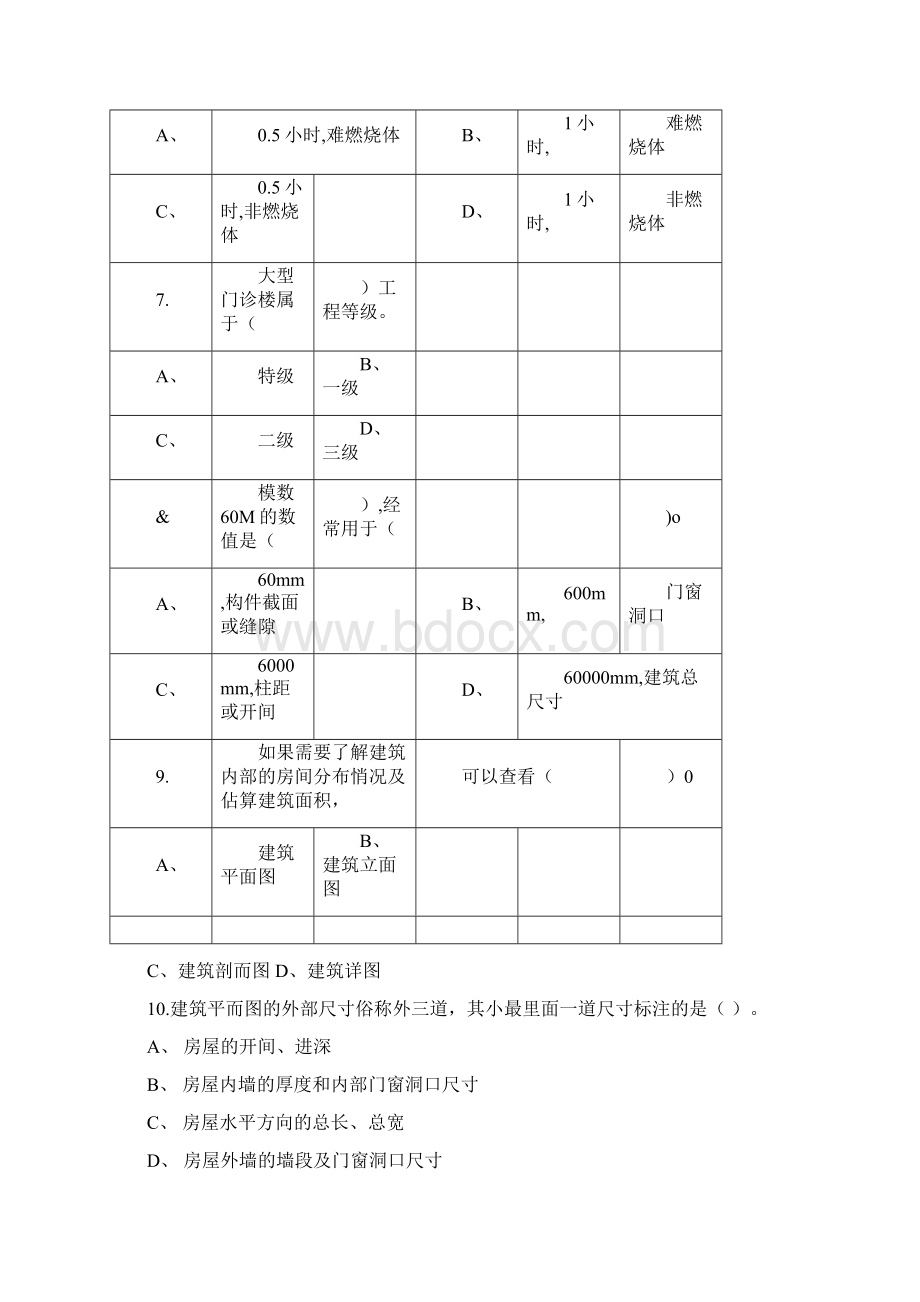 建筑构造课程期末复习指导嘉兴电大docx.docx_第2页