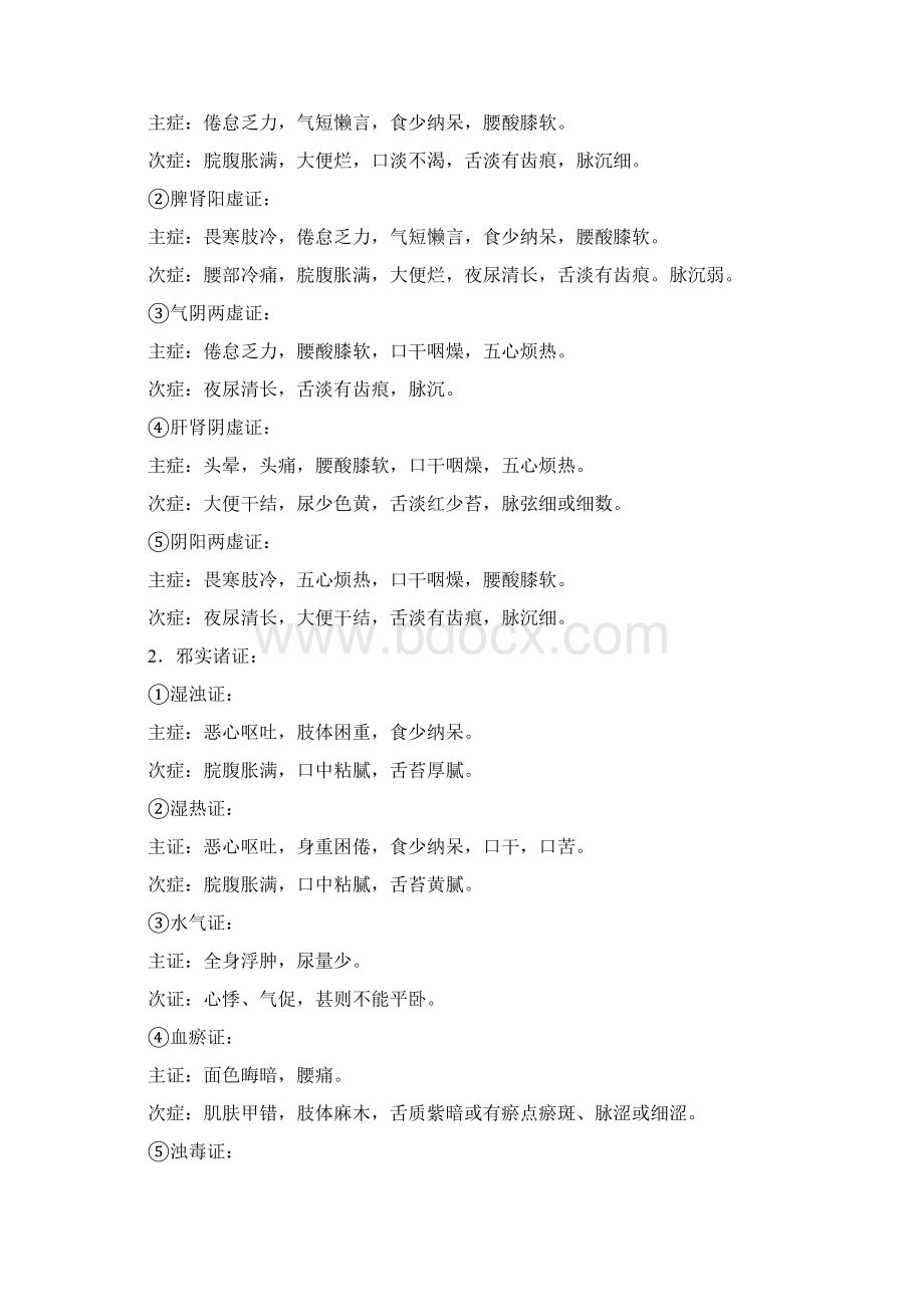 优势病种慢性肾衰竭中医诊疗方案复习过程Word格式文档下载.docx_第2页