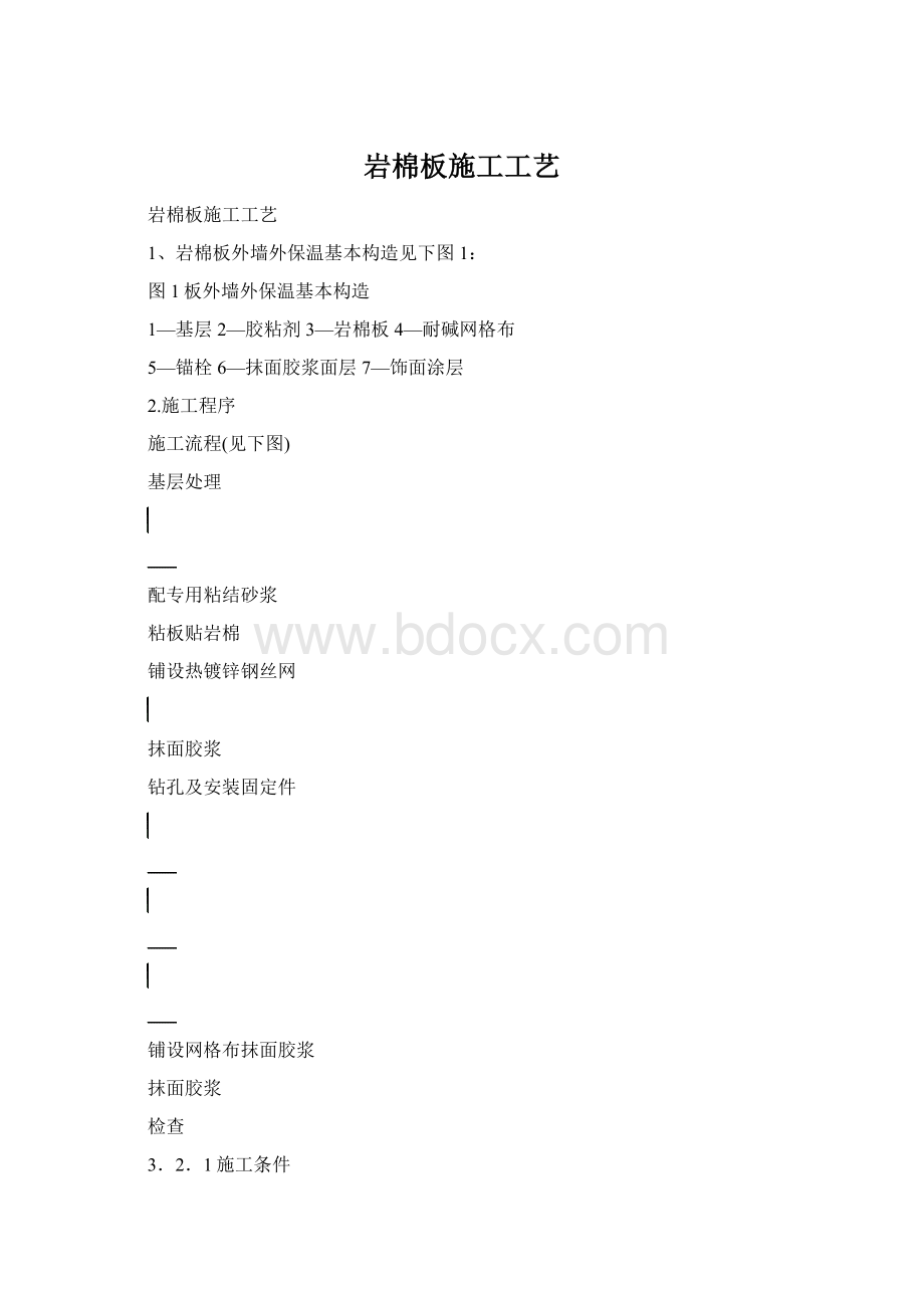 岩棉板施工工艺Word格式.docx_第1页