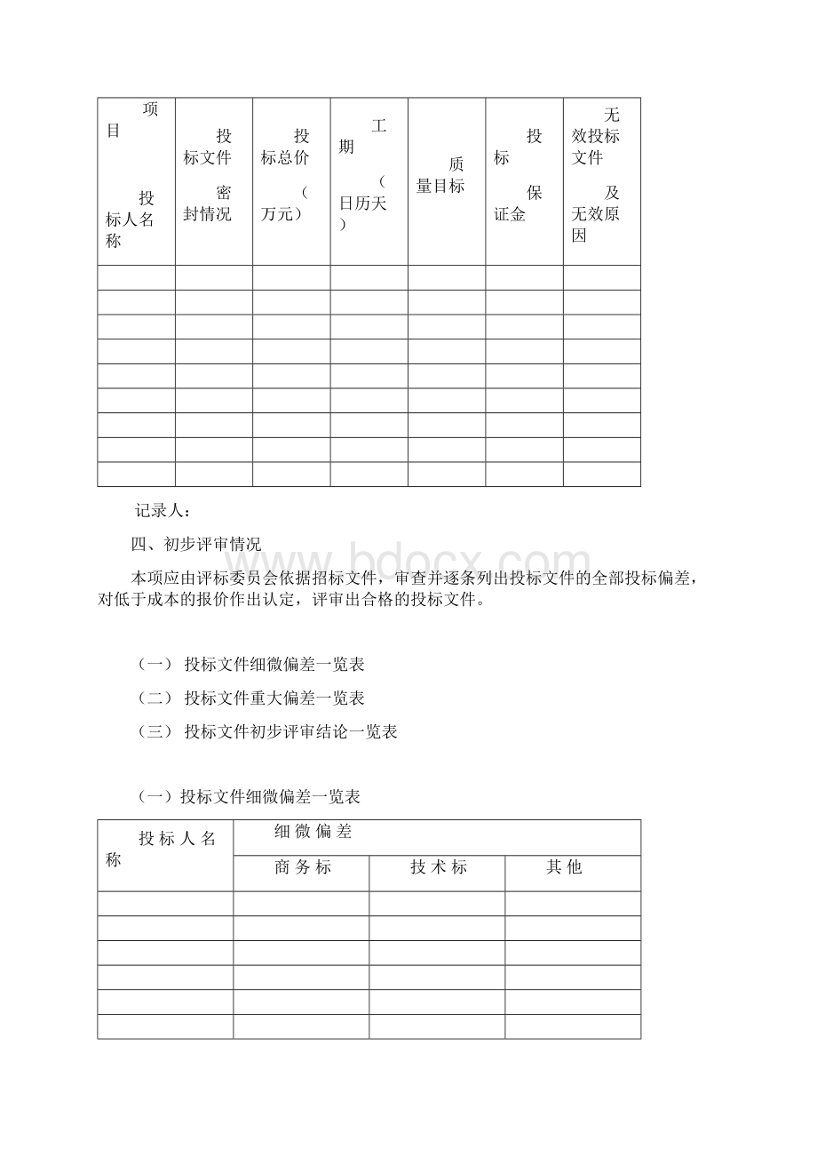 施工招标评标报告样本.docx_第3页