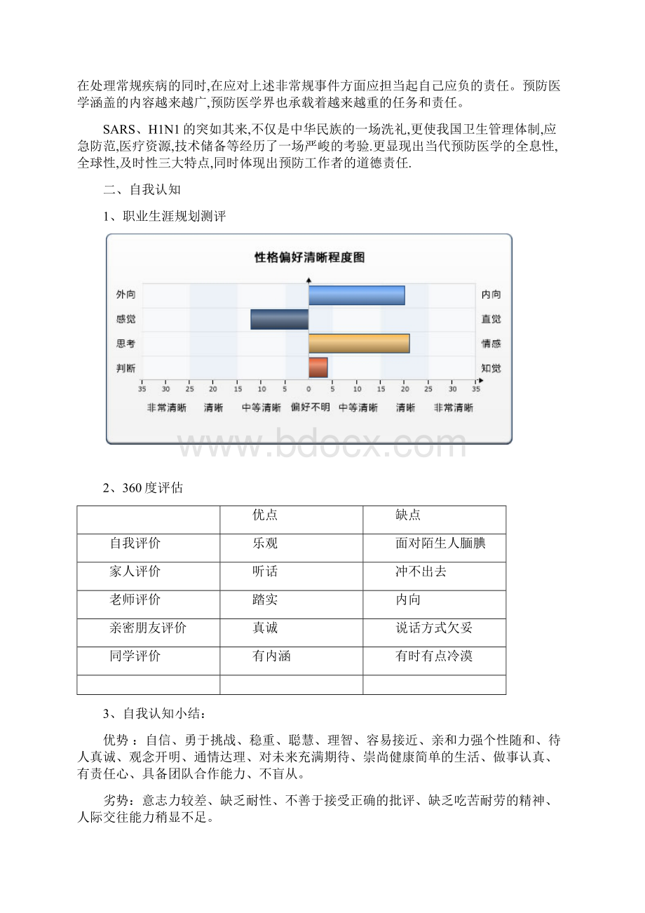 医学生预防医学职业生涯规划书.docx_第3页