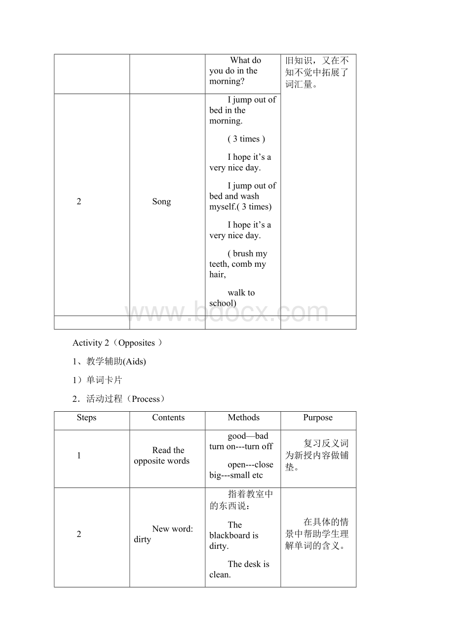 上海牛津二年级英语下册《Unit5第3课时教案》.docx_第2页