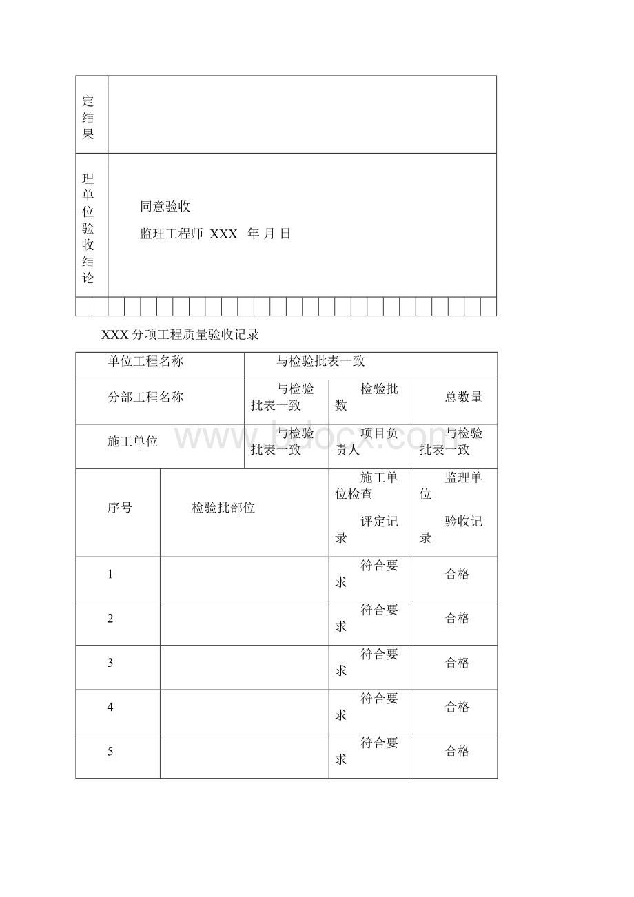 质量验收监理填表范例最新电子版Word格式.docx_第3页