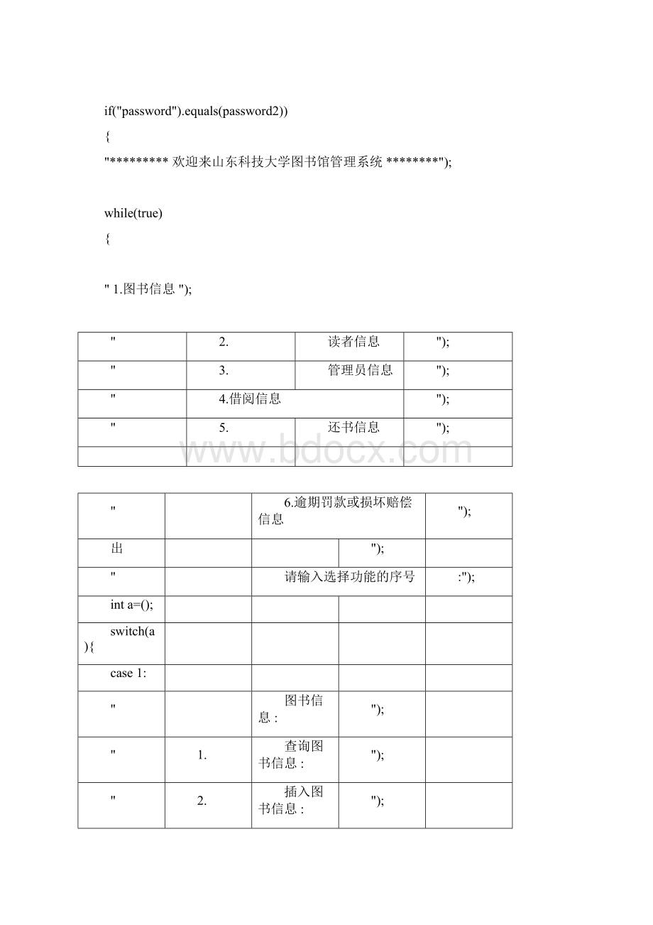 用java做的一个图书管理系统的源代码doc.docx_第2页