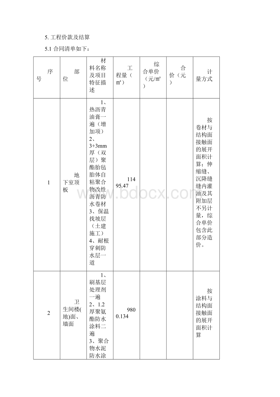 防水合同模板.docx_第3页