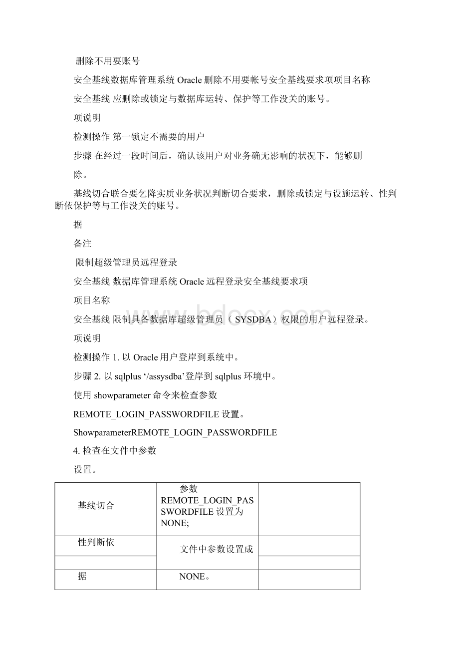 Oracle数据库安全配置基线.docx_第3页