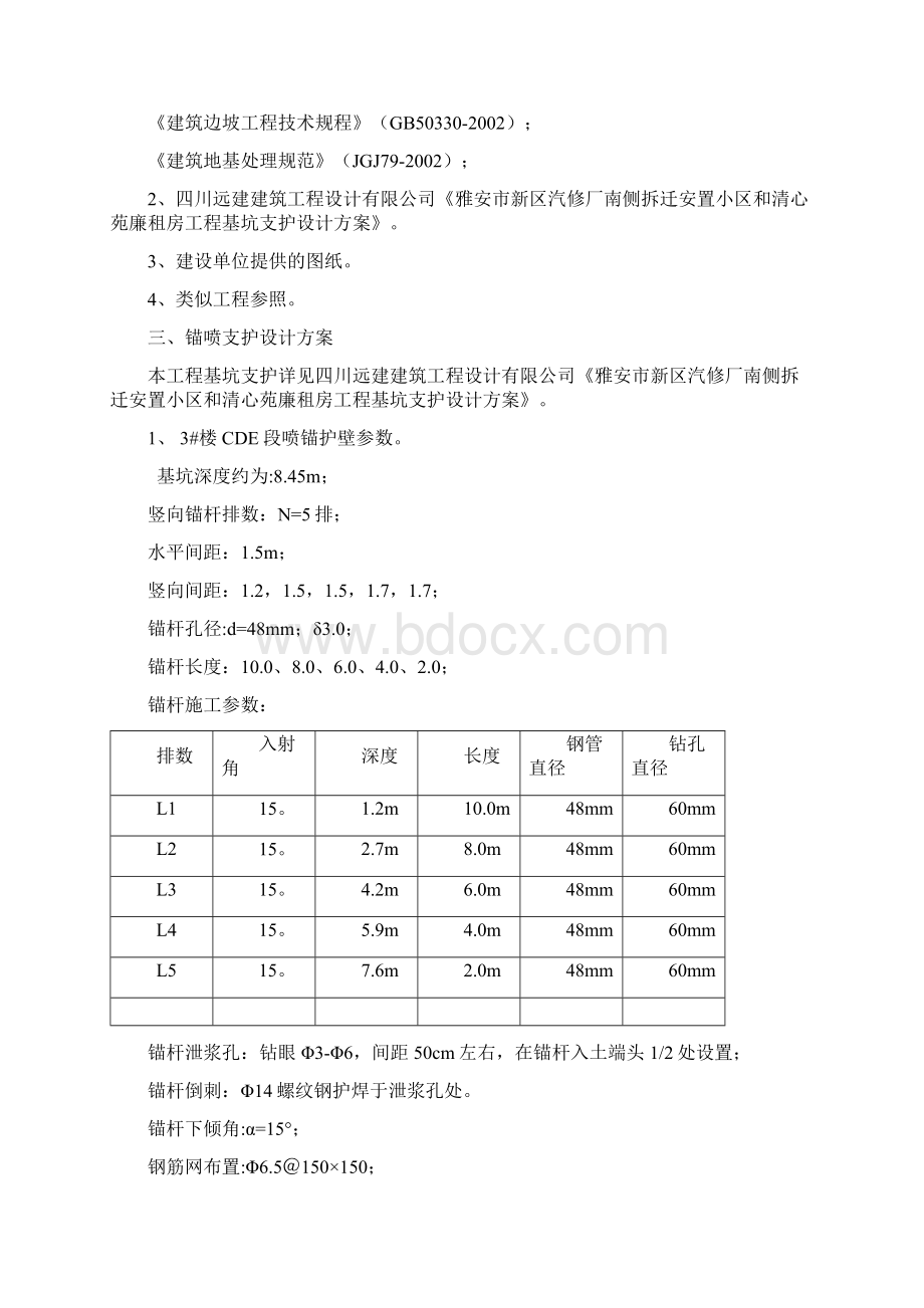 喷锚支护专项施工方案 2Word文件下载.docx_第2页